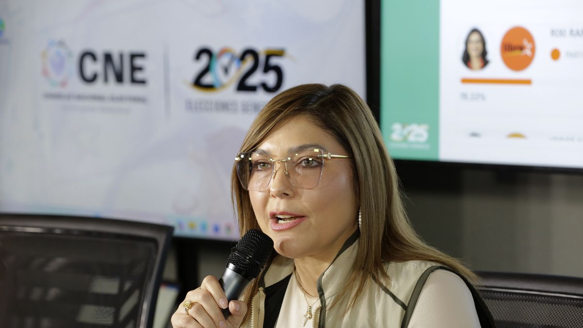 La consejera presidenta del Consejo Nacional Electoral (CNE) de Honduras, Ana Paola Hall. EFE La consejera presidenta del Consejo Nacional Electoral (CNE) de Honduras, Ana Paola Hall. EFE