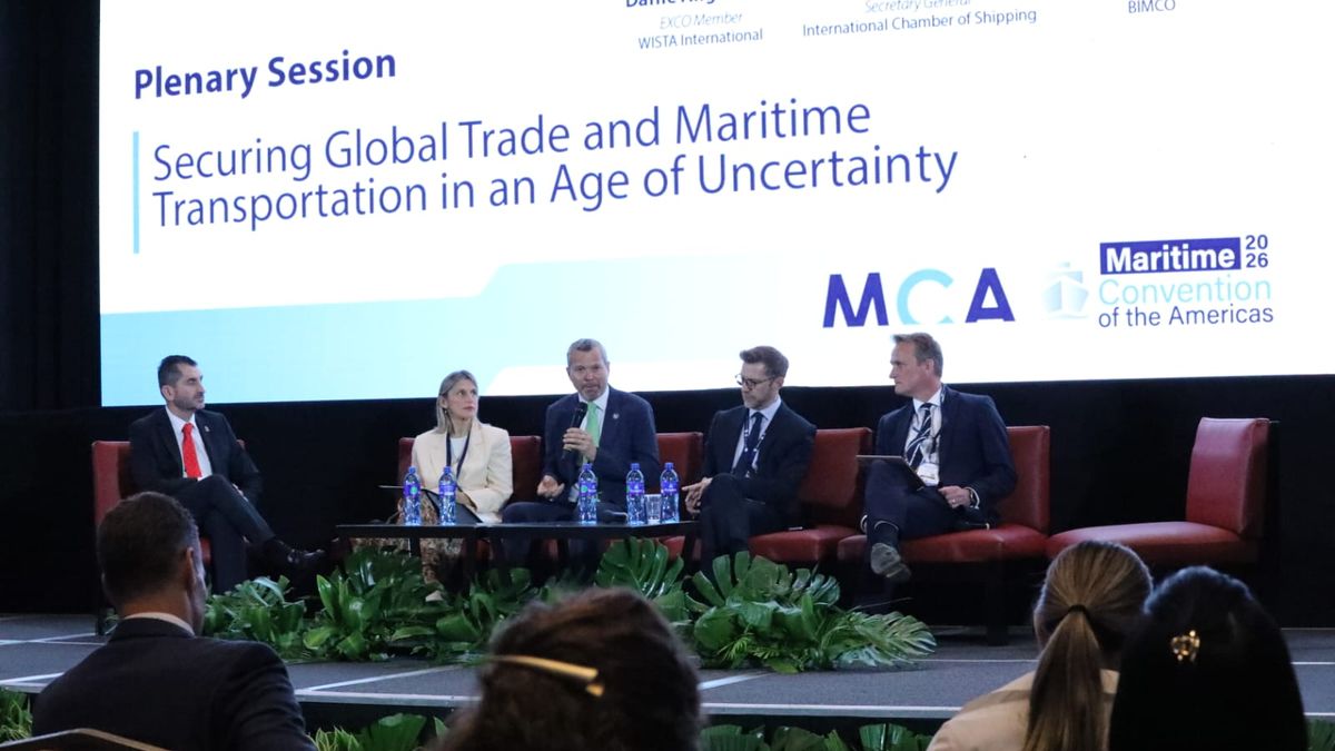 La convención fue organizada por la Cámara Marítima de Panamá. La convención fue organizada por la Cámara Marítima de Panamá.