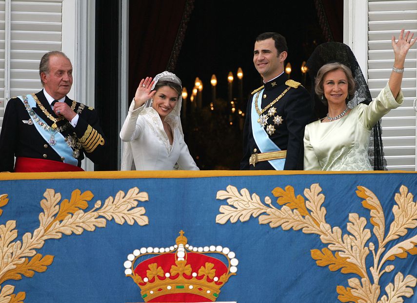 Reyes de España conmemoran 20 aniversario de su boda