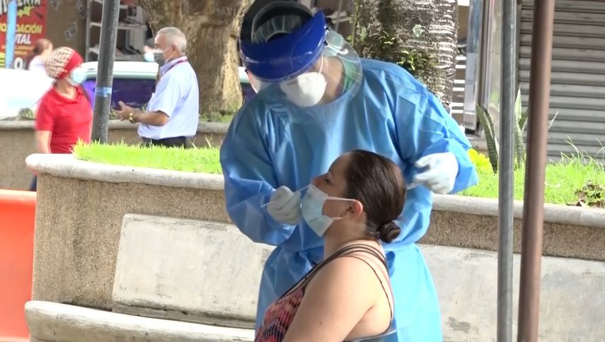 El MINSA anunció que los hisopados se practicarán en el Centro Provisional de Atención a Pacientes Covid en San Mateo de David
