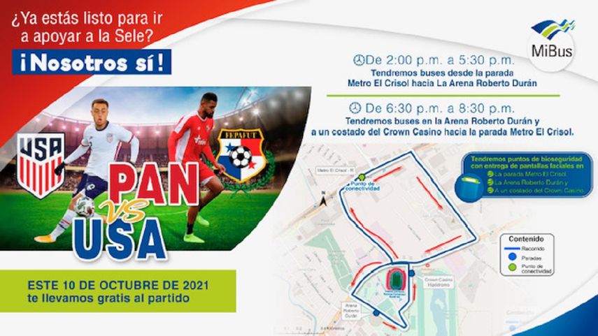 MiBus, dio a conocer que tendrá un carril exclusivo para entrar y salir de la Ciudad Deportiva Irving Saladino.