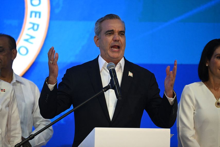 Luis Abinader fue reelecto presidente de República Dominicana