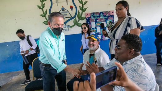 Presidente Cortizo manifestó que se busca que los migrantes no se queden en el país