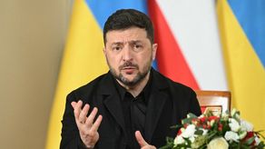 El presidente de Ucrania, Volodimir Zelenski.