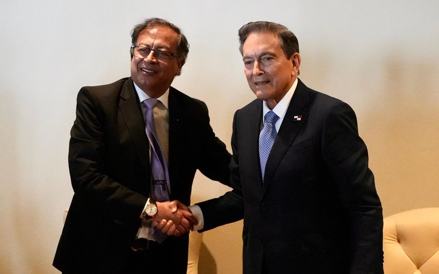 Nito Cortizo y Petro se reúnen, para tratar tema migratorio