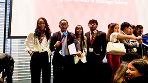 De Colón a Colombia, estudiantes representaron a Panamá.