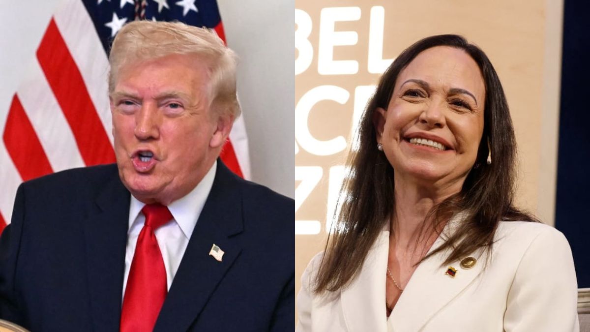 El presidente Donald Trump involucraría a Machado en la transición de venezuela. El presidente Donald Trump involucraría a Machado en la transición de venezuela.