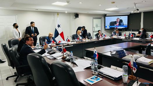 El objetivo de las autoridades municipales de Bugaba, era participar en la discusión de presupuesto del MOP, para la vigencia 2023.