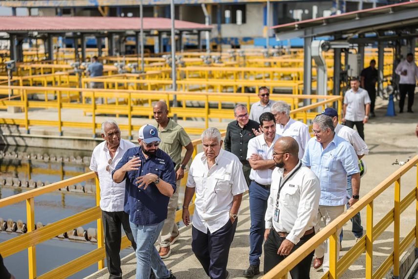 El Idaan informó que a inicios de este 2026 se reactivaron los trabajos de rehabilitación de la planta Sabanitas.
