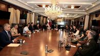 La reunión entre autoridades de Panamá y Estados Unidos se dio en el Palacio de las Garzas. La reunión entre autoridades de Panamá y Estados Unidos se dio en el Palacio de las Garzas.