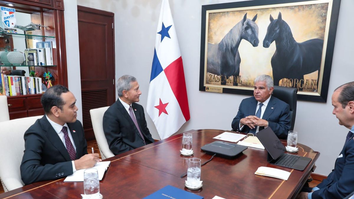 Mulino y Balakrishnan acordaron impulsar la cooperación en áreas clave. Mulino y Balakrishnan acordaron impulsar la cooperación en áreas clave.