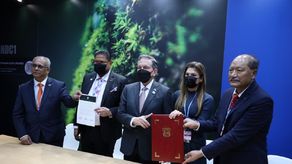 Panamá suscribe alianza con Bután y Surinam como países Carbono Negativo