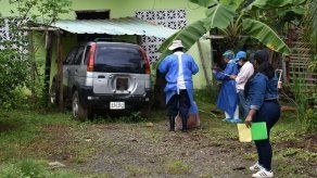 Patrullan viviendas con afectados de COVID 19 en Chiriquí