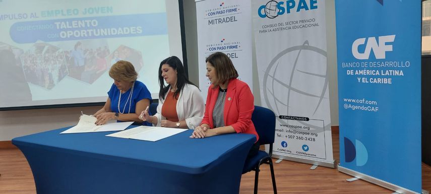 Cospae y Mitradel firman convenio de cooperación en apoyo al Programa Mi Primer Empleo