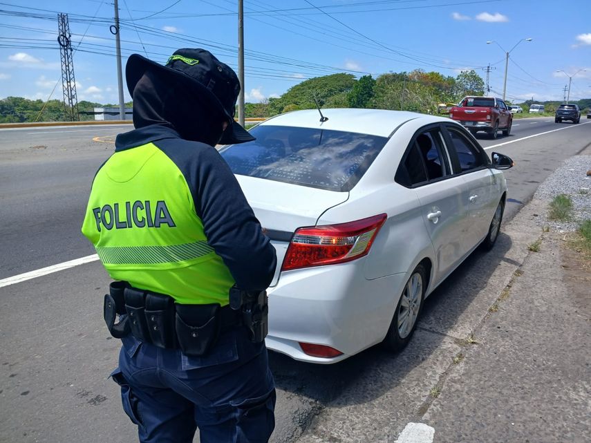 Policía Nacional coloca 1,880 infracciones de tránsito en las últimas 24 horas