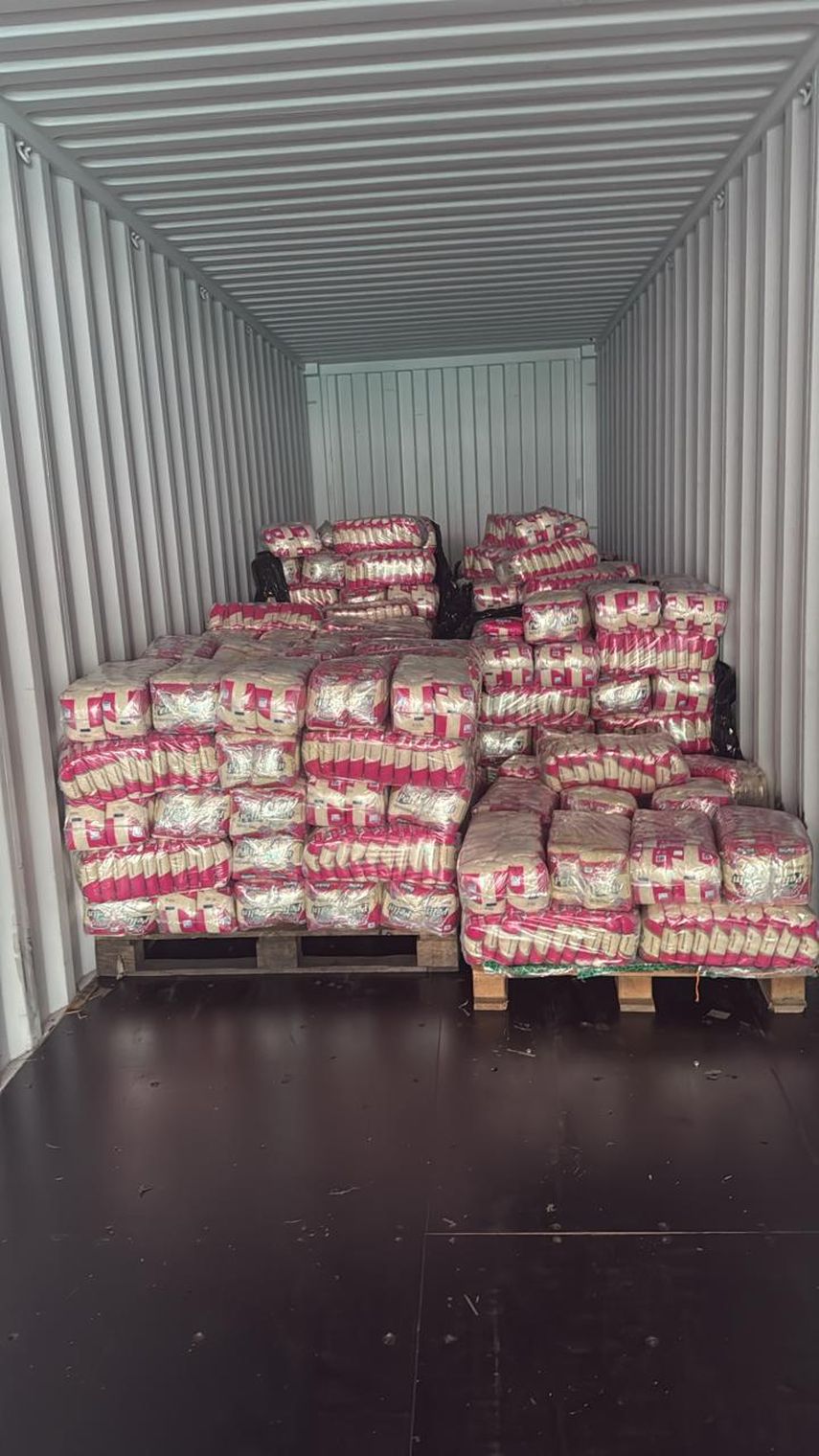 Aduanas detecta nuevo cargamento de arroz falsificado procedente de China