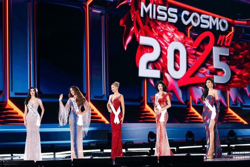 Italy Mora hace historia y clasifica al Top 5 de Miss Cosmo 2025 en Vietnam