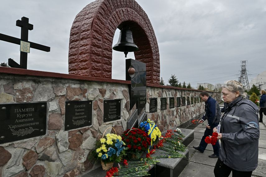 Ucrania conmemora catástrofe de Chernóbil, denuncia chantaje