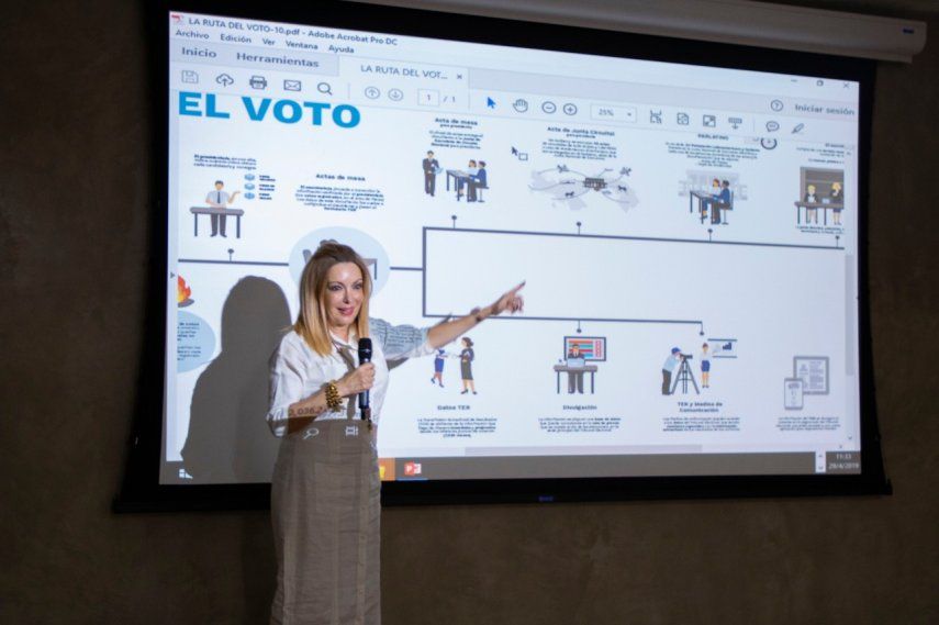 Junta Nacional de Escrutinio explicar su papel en las elecciones