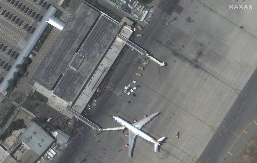 Aeropuerto en Kabul