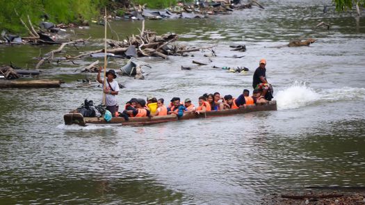 Más de 216 mil migrantes irregulares han transitado por la selva de Darién