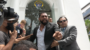 Alexis Jiménez se entregó al Ministerio Público