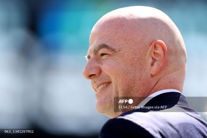 El presidente de la FIFA, de viaje en Israel, habló en un coloquio organizado por el Jerusalem Post, y recordó "el acuerdo histórico" cerrado entre la Federación Israelí de Fútbol y la Federación de Emiratos Árabes Unidos.