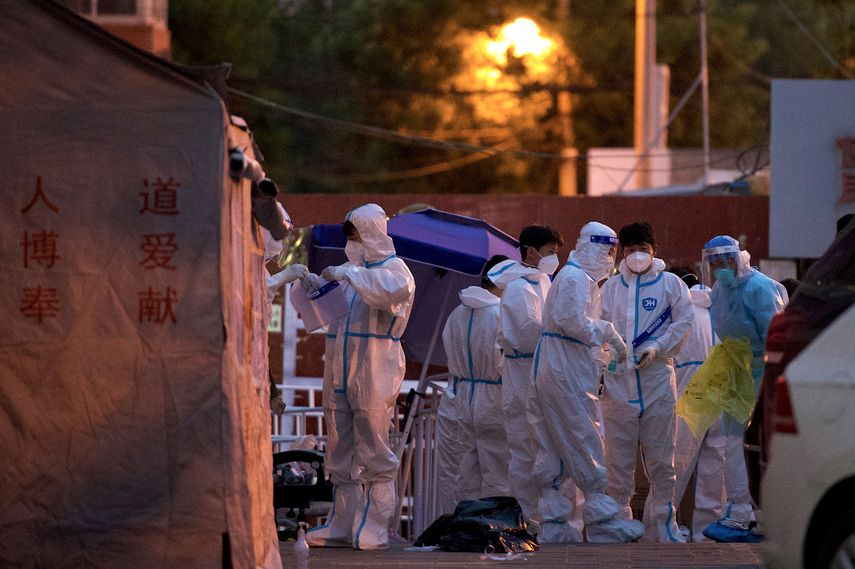 Cuarentena obligatoria para habitantes de Pekín por covid