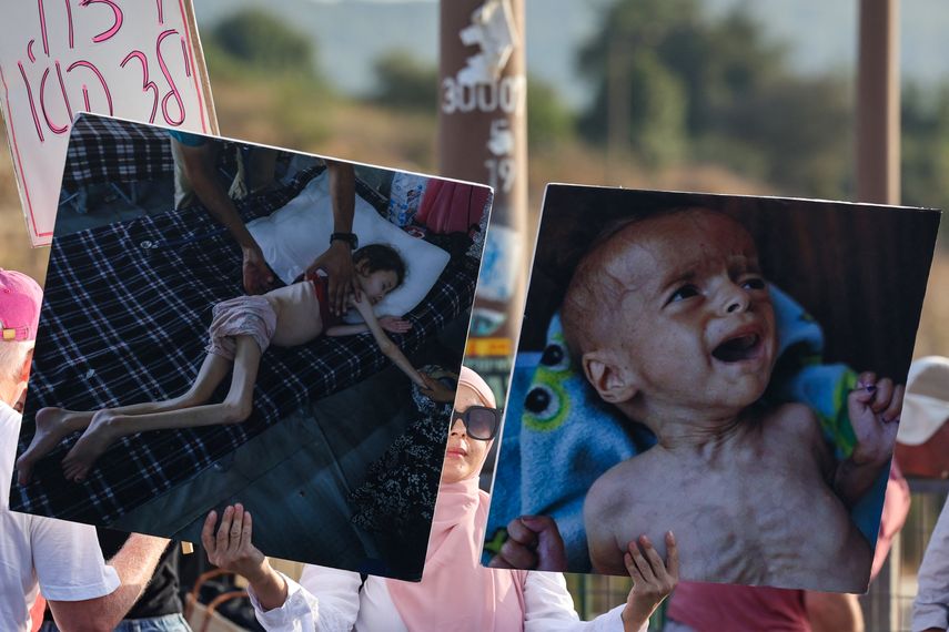 La ONU declara la hambruna en Gaza, la primera en Medio Oriente