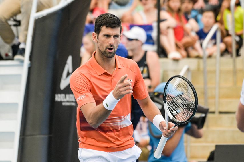 Novak Djokovic recibido como héroe en torneo de Australia