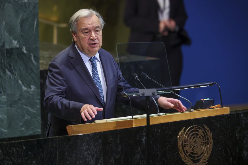 Antonio Guterres lamenta que los principios de las Naciones Unidas están bajo asedio