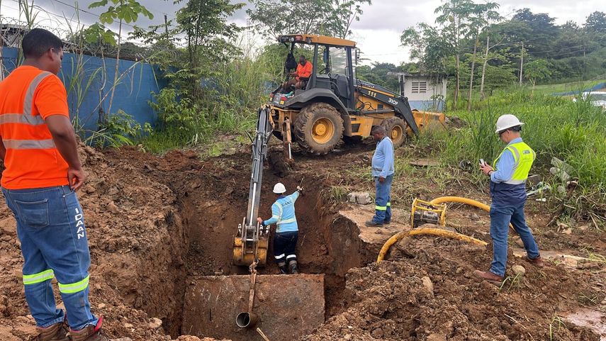 Idaan culminó trabajos de cambio de válvulas y tuberías en Panamá y San Miguelito