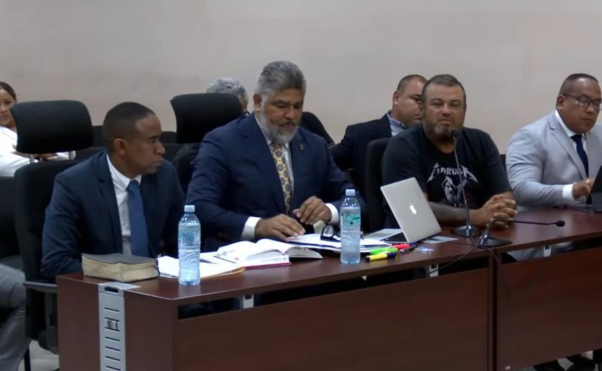 Jaime Caballero junto a sus abogados comparecieron ante la Jueza de Garantías. Jaime Caballero junto a sus abogados comparecieron ante la Jueza de Garantías.