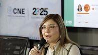 La consejera presidenta del Consejo Nacional Electoral (CNE) de Honduras, Ana Paola Hall. EFE La consejera presidenta del Consejo Nacional Electoral (CNE) de Honduras, Ana Paola Hall. EFE