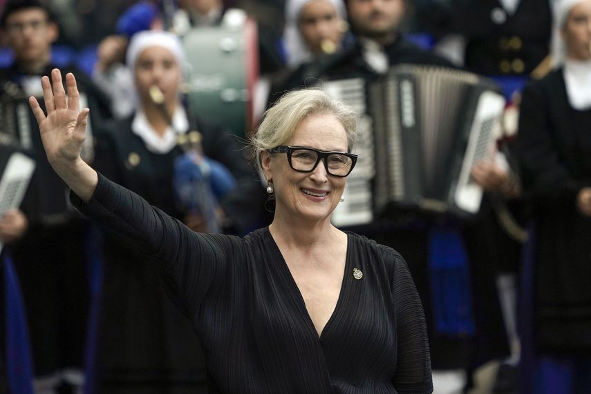 Meryl Streep reivindicó la empatía en Premios Princesa de Asturias Meryl Streep reivindicó la empatía en Premios Princesa de Asturias