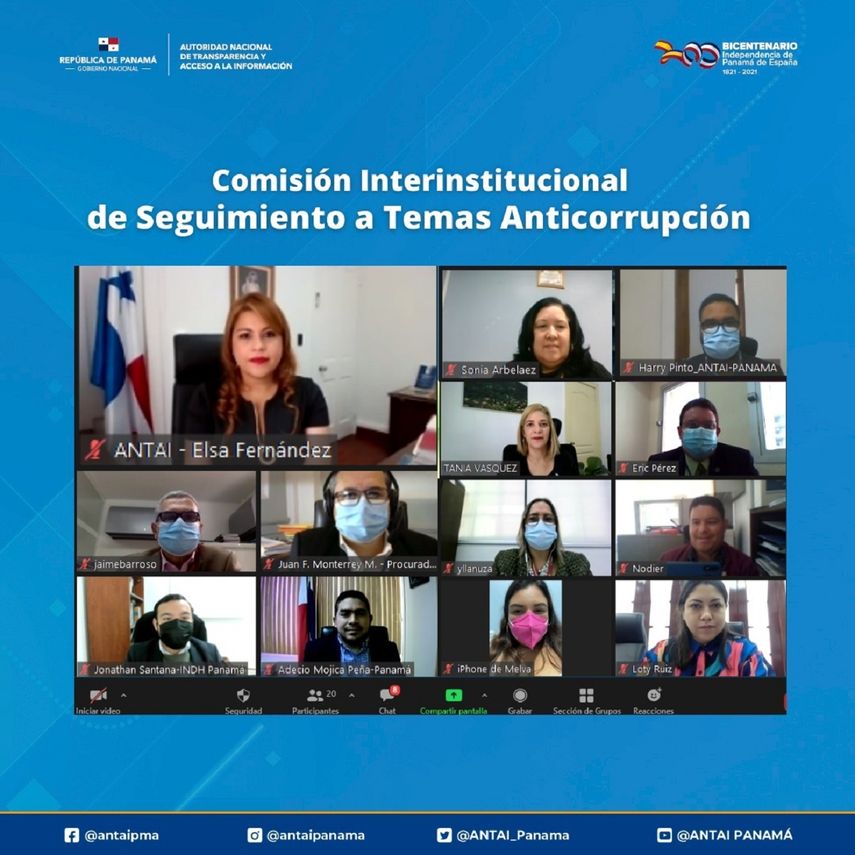 ANTAI crea Comisión de políticas anticorrupción