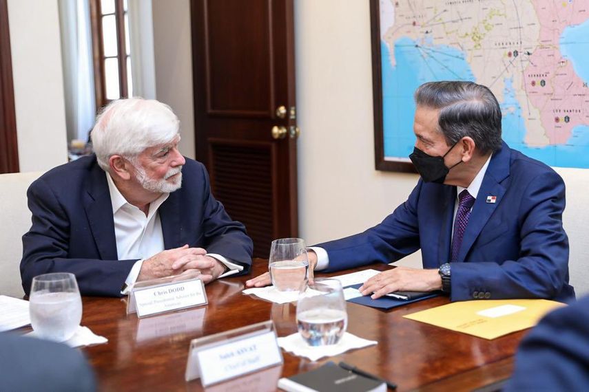 Cortizo se reúne con asesor de Biden para las Américas