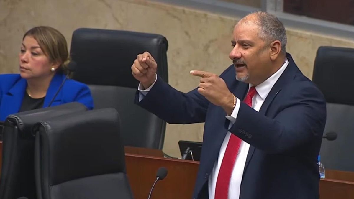 Jorge Herrera, presidente de la Asamblea Nacional de Panamá.