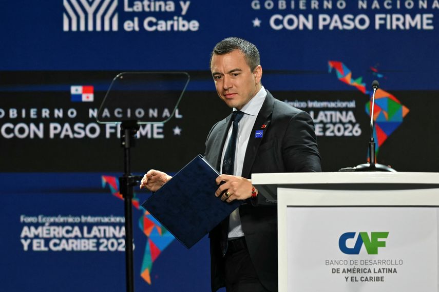 El presidente de Ecuador