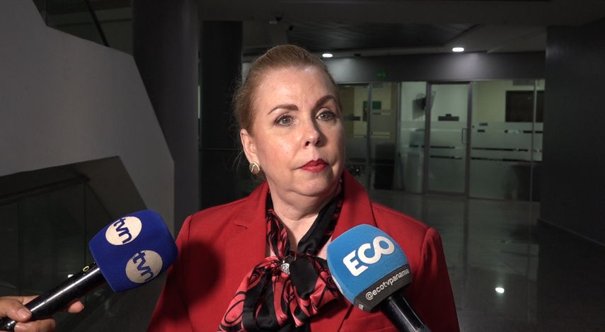 Elisa Suárez, directora de Convivienda participó del debate en la Asamblea Nacional.