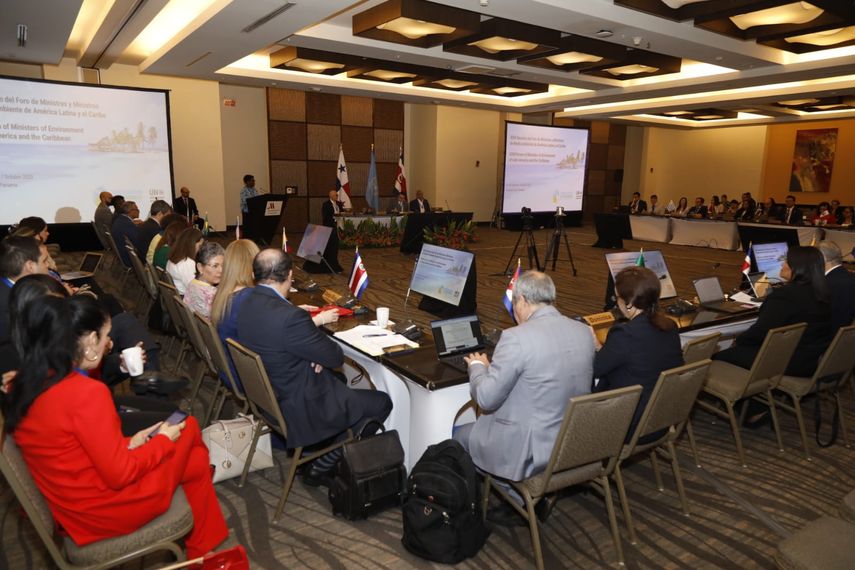 "Juntos, podemos desarrollar estrategias efectivas para abordar la conectividad entre los recursos naturales, proteger al mismo tiempo el medio ambiente y promover, a través de la participación, la prosperidad económica de nuestras sociedades”, dijo el titular de MiAmbiente. "Juntos, podemos desarrollar estrategias efectivas para abordar la conectividad entre los recursos naturales, proteger al mismo tiempo el medio ambiente y promover, a través de la participación, la prosperidad económica de nuestras sociedades”, dijo el titular de MiAmbiente.