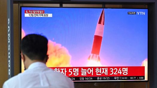 Corea del Norte lanzó proyectil que podría ser un misil balístico