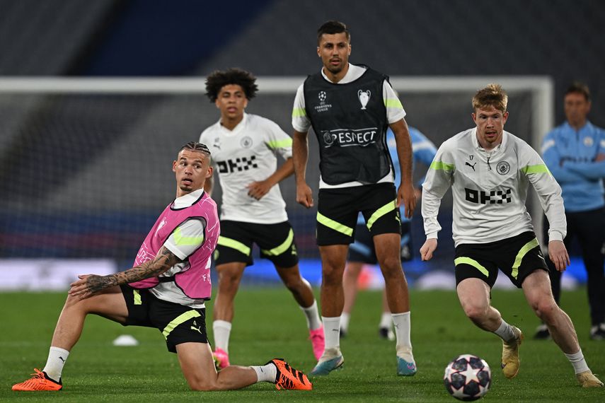 Kevin de Bruyne y el resto de los jugadores del City reconocen que están ante uno de los partidos más importantes de sus carreras. Kevin de Bruyne y el resto de los jugadores del City reconocen que están ante uno de los partidos más importantes de sus carreras. 