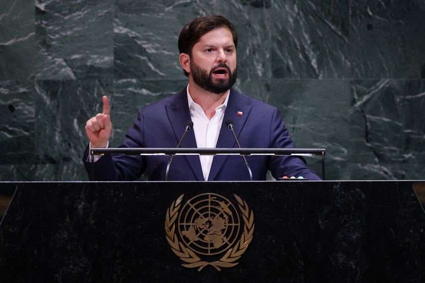 Boric expresa ante la ONU su deseo de que Netanyahu sea juzgado por "genocidio" Boric expresa ante la ONU su deseo de que Netanyahu sea juzgado por "genocidio"