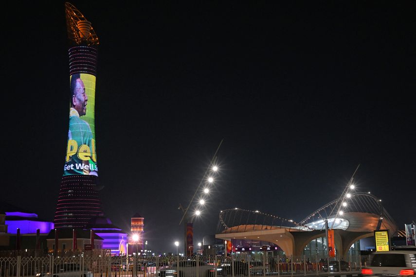 Mundial Qatar 2022 se moviliza en apoyo a Pelé