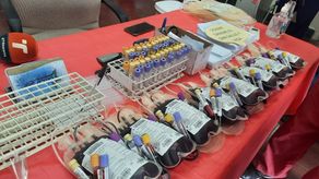 Pocos donantes se aproximan al centro para donación de sangre cerca al parque Cervantes en David y los principales hospitales de la ciudad no cuentan con suficiente suministro.