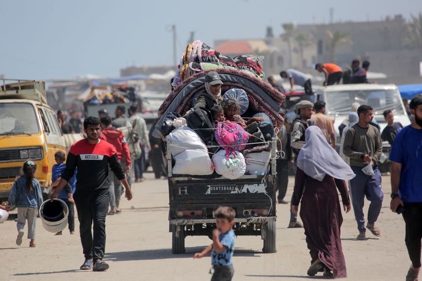 Israel ordena nuevas evacuaciones en Rafah mientras se alista para ampliar su ofensiva. Israel ordena nuevas evacuaciones en Rafah mientras se alista para ampliar su ofensiva.