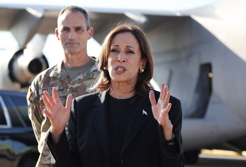 Kamala Harris dice que EEUU mantendrá presión sobre Israel por un alto el fuego
