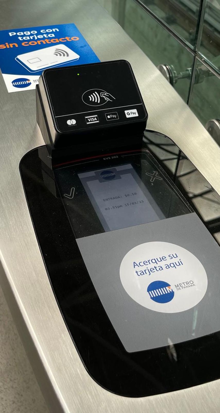 ¡Buena noticia! Torniquetes del Metro de Panamá ya aceptan Google Pay