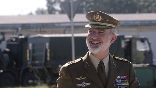 Rey de España, Felipe VI, viaja para la toma de posesión del presidente Mulino